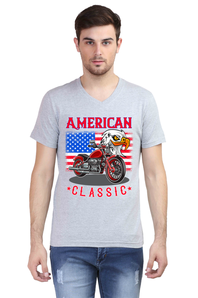 CLASSIC V NECK TEES FOR MEN
